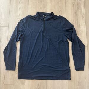 Puma Navy Blue Quarter-Zip Pullover